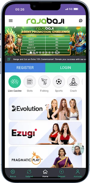 Jeetbuzz888 app হোম পেজের স্ক্রিনশট